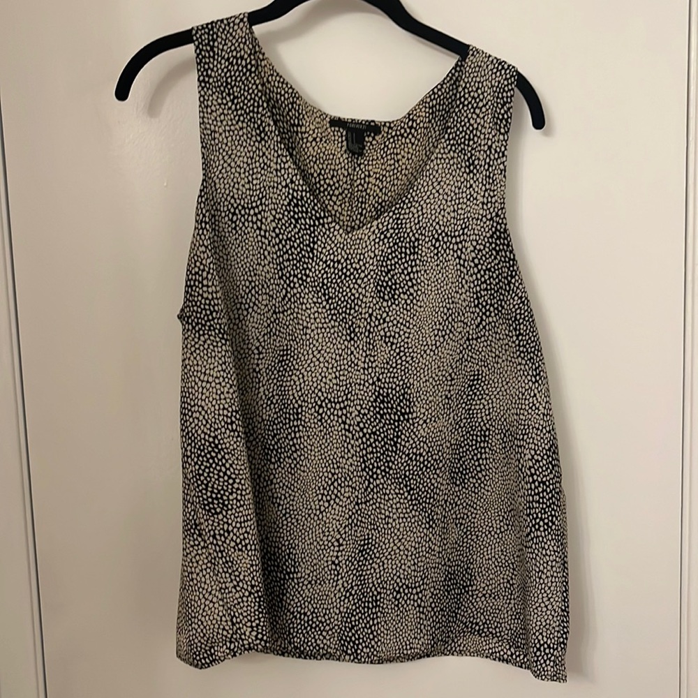 Black/White Print Tank